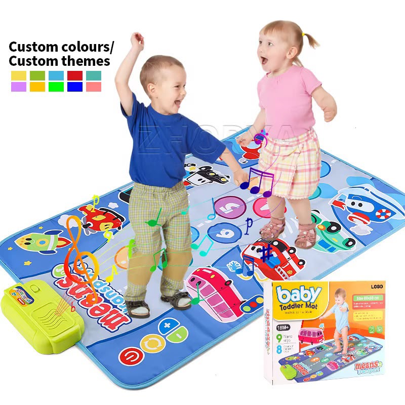 Baby Toddler Musical Transport Interactive Play Mat