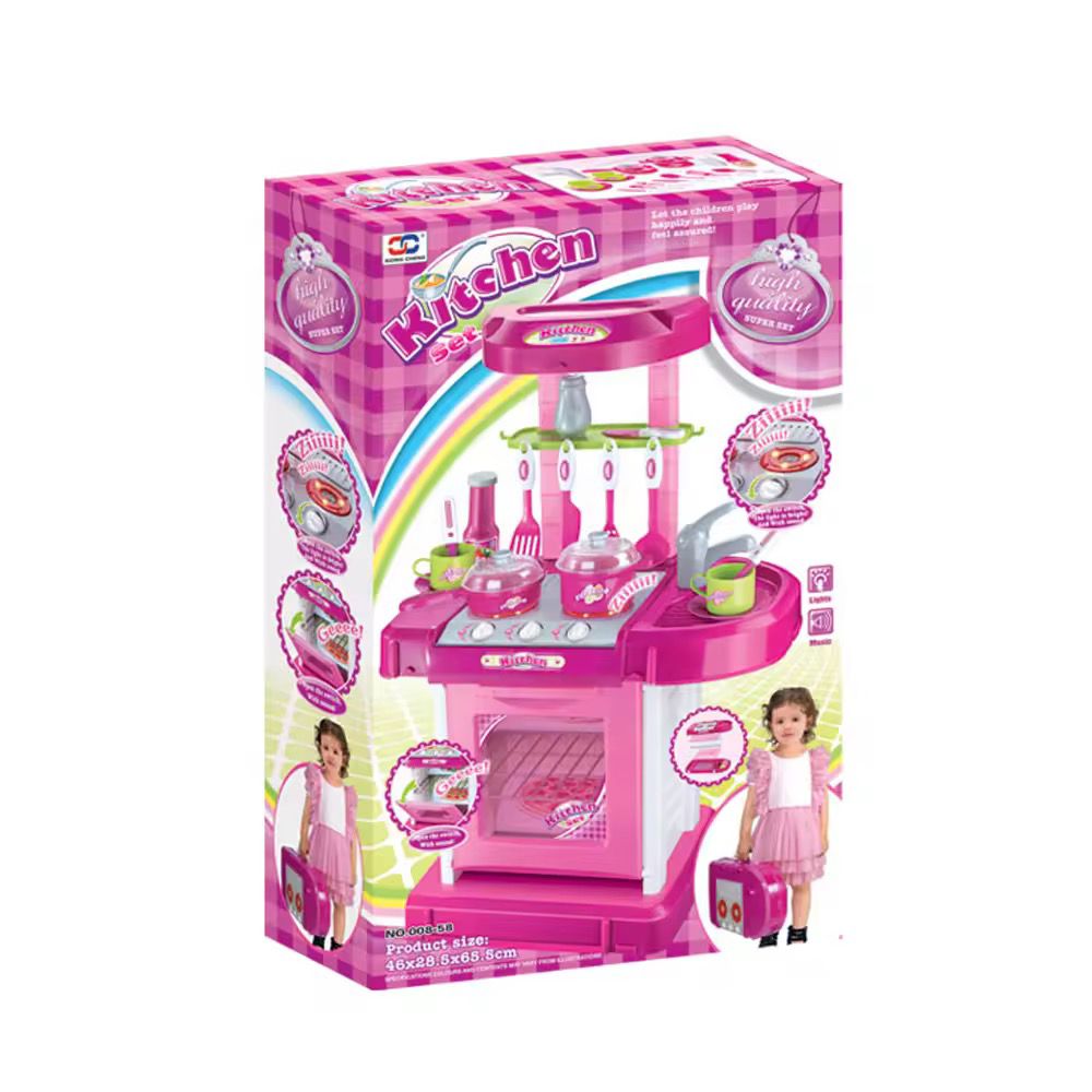 Girls Kitchen Playset