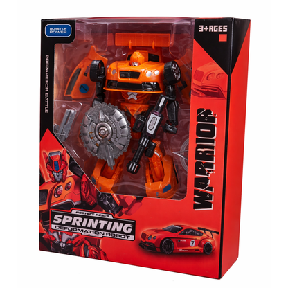Sprinting Deformation Robot – Manual 2-in-1 Transforming Car & Warrior