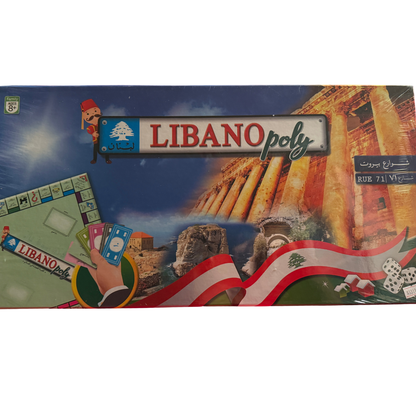 Libanopoly Board Game – Lebanese Monopoly Style Family Game